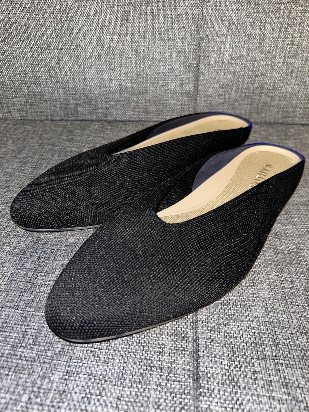 NEW - Rothy's Almond Demi Mules - Picture 2 of 8